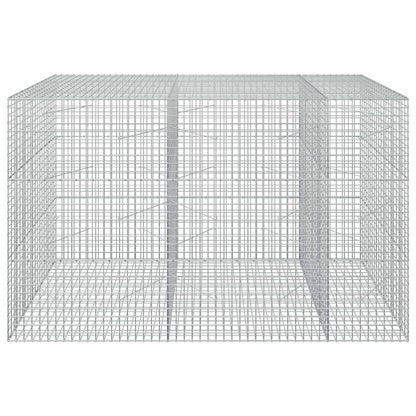 Gabion with 5 mm Wire and 5x5 cm Mesh 250x100x150 cm