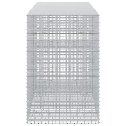 Gabion with 5 mm Wire and 5x5 cm Mesh 400x100x150 cm