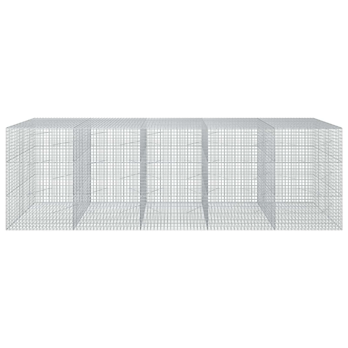 Gabion with 5 mm Wire and 5x5 cm Mesh 500x100x150 cm