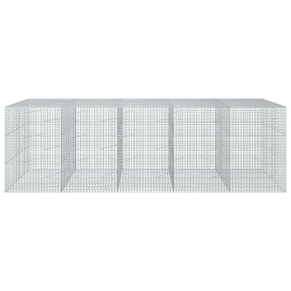 Gabion with 5 mm Wire and 5x5 cm Mesh 500x100x150 cm