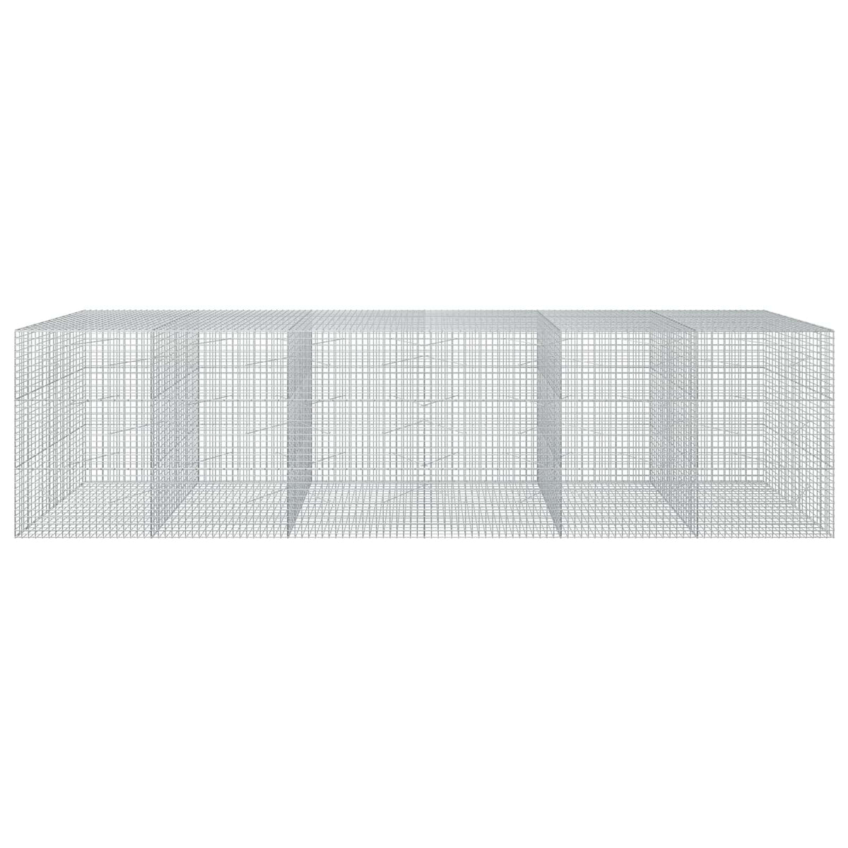 Gabion with 5 mm Wire and 5x5 cm Mesh 600x100x150 cm