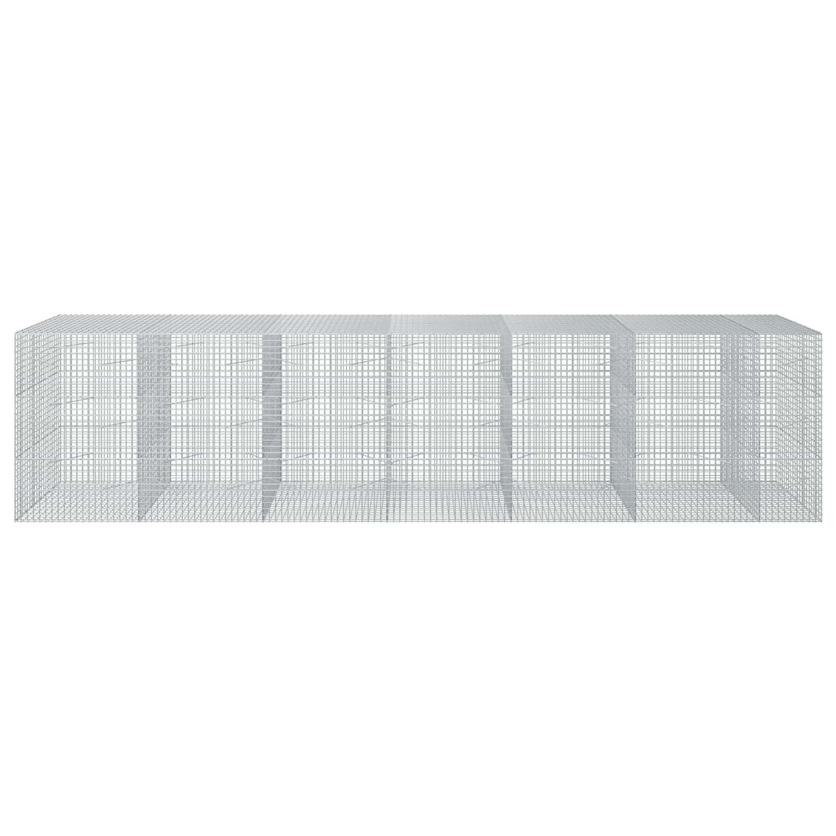 Gabion with 5 mm Wire and 5x5 cm Mesh 650x100x150 cm