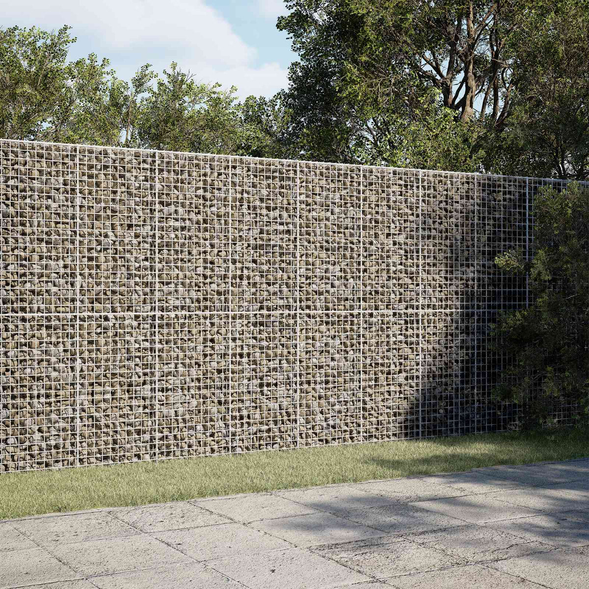 Gabion with 5 mm Wire and 5x5 cm Mesh 200x100x200 cm