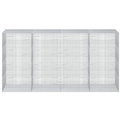 Gabion with 5 mm Wire and 5x5 cm Mesh 400x100x200 cm