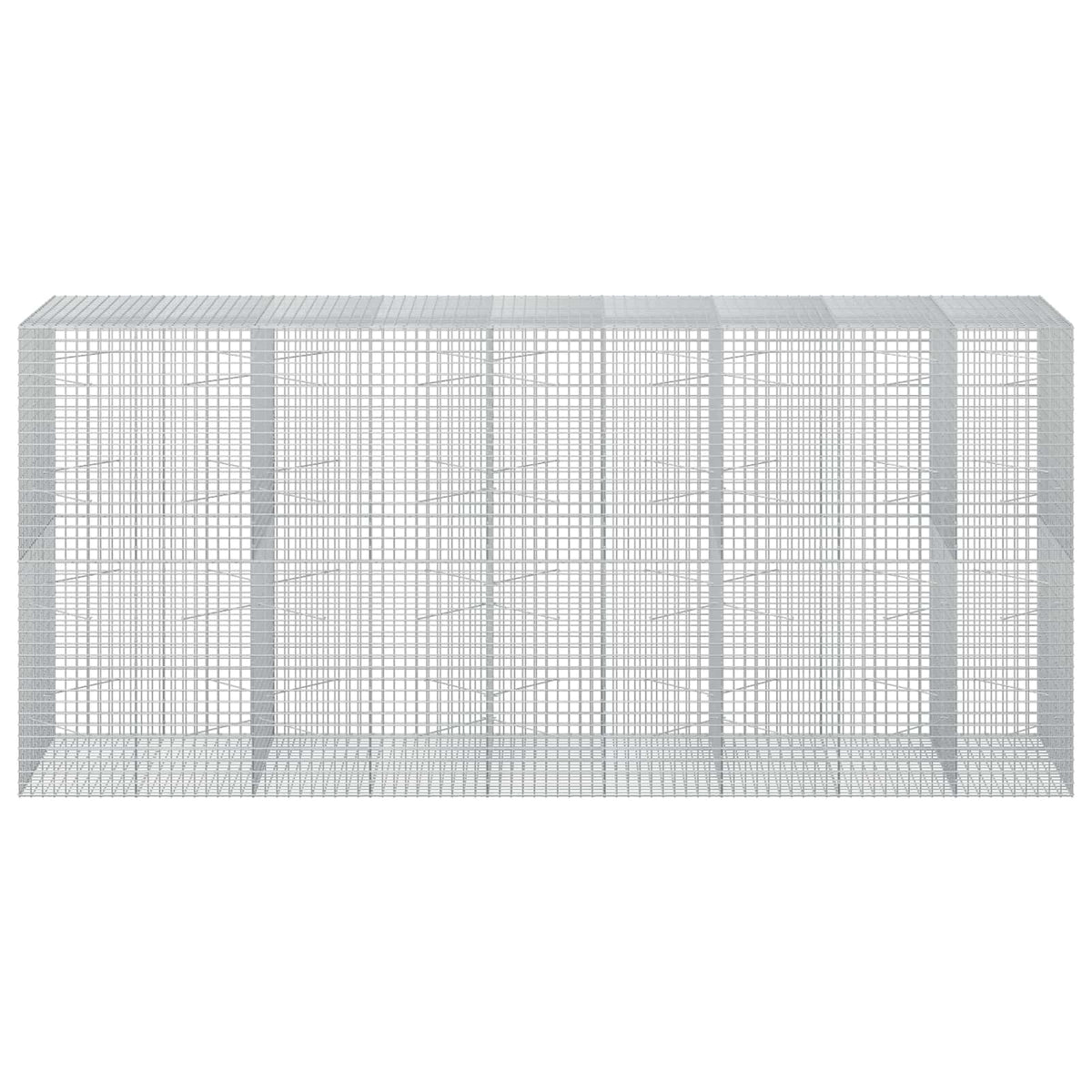 Gabion with 5 mm Wire and 5x5 cm Mesh 450x100x200 cm
