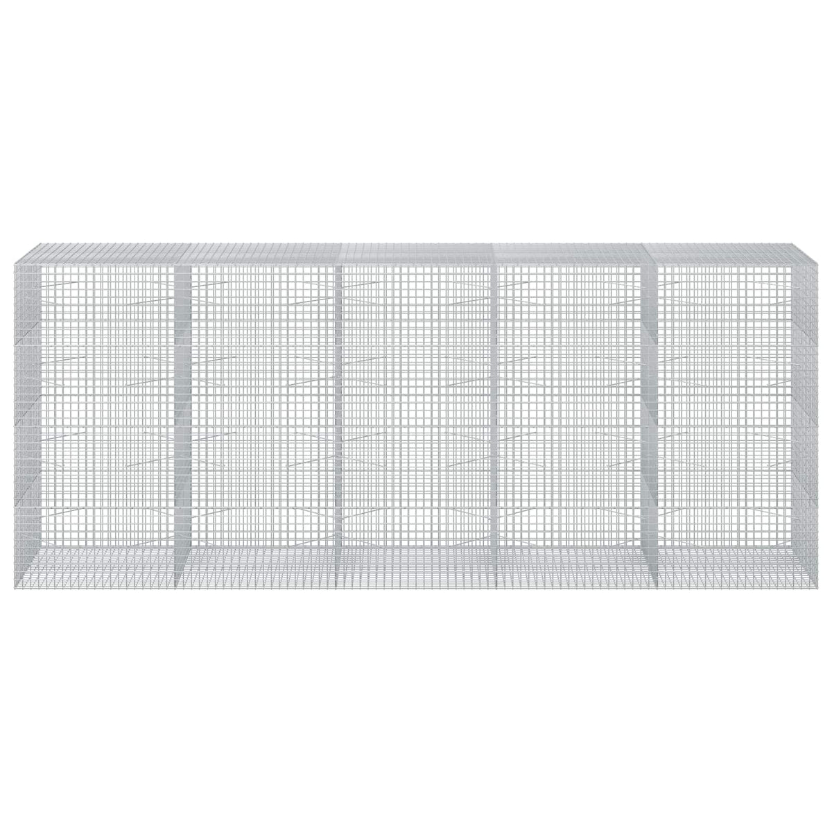 Gabion with 5 mm Wire and 5x5 cm Mesh 500x100x200 cm