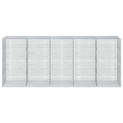 Gabion with 5 mm Wire and 5x5 cm Mesh 500x100x200 cm