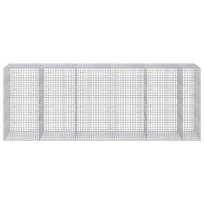 Gabion with 5 mm Wire and 5x5 cm Mesh 550x100x200 cm
