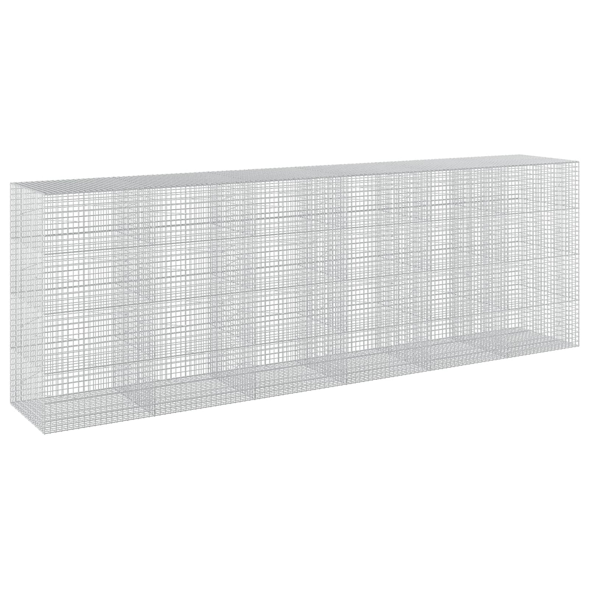 Gabion with 5 mm Wire and 5x5 cm Mesh 600x100x200 cm