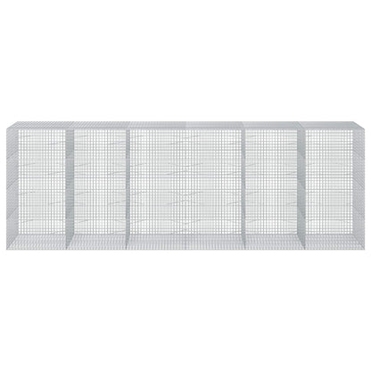 Gabion with 5 mm Wire and 5x5 cm Mesh 600x100x200 cm