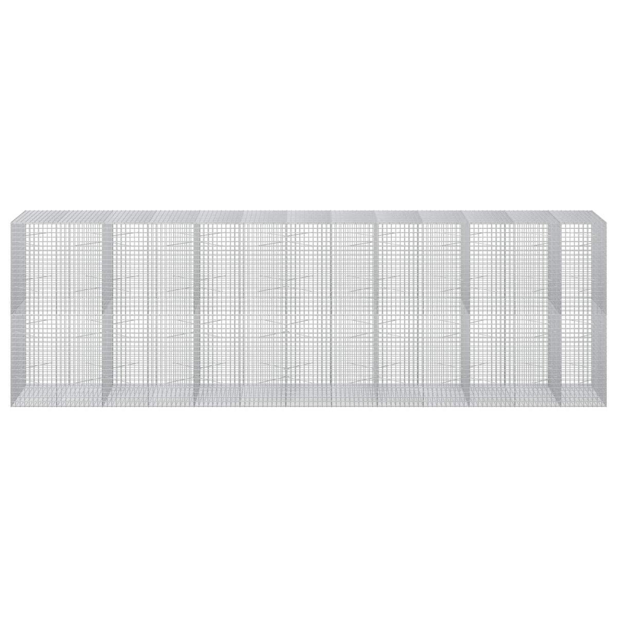 Gabion with 5 mm Wire and 5x5 cm Mesh 650x100x200 cm