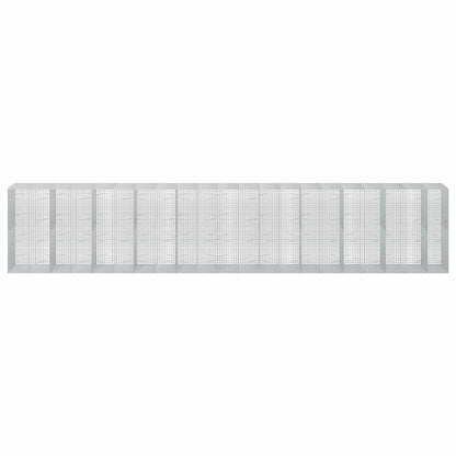 Gabion with 5 mm Wire and 5x5 cm Mesh 1050x100x200 cm
