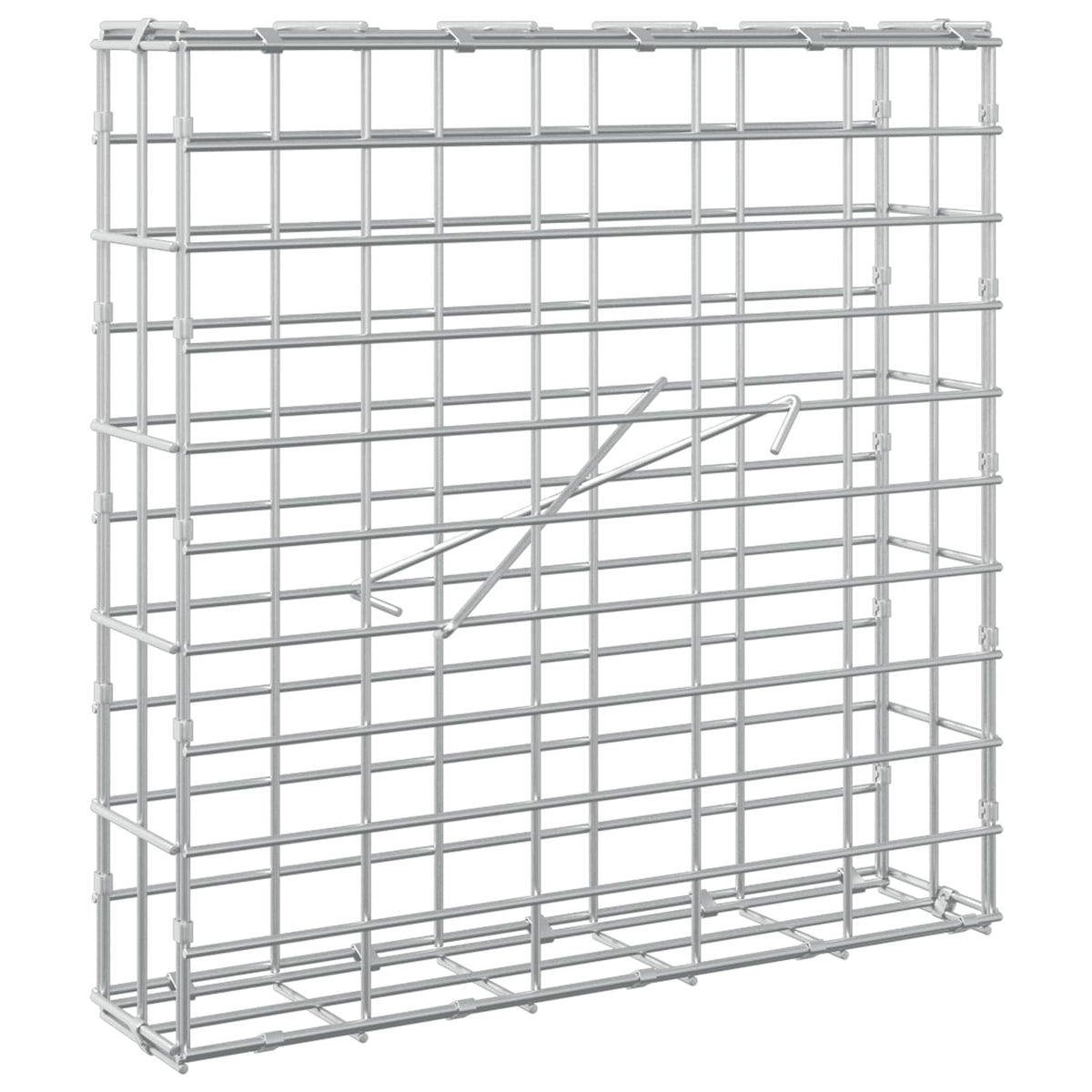 Gabion with 5 mm Wire and 5x10 cm Mesh 50x10x50 cm