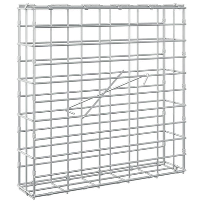 Gabion with 5 mm Wire and 5x10 cm Mesh 50x10x50 cm