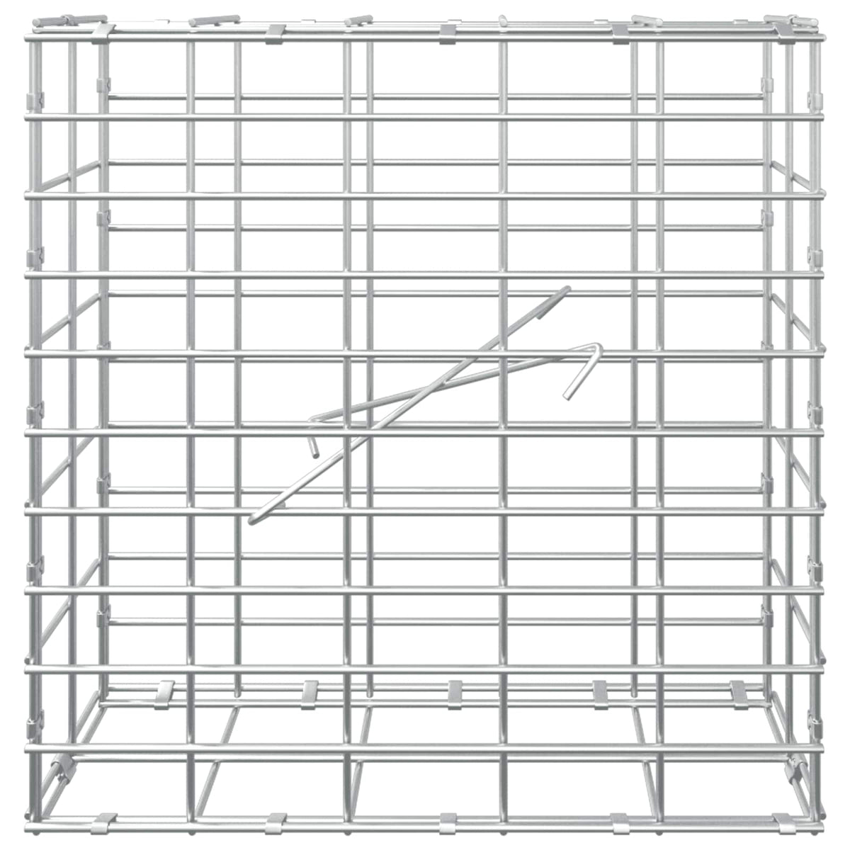 Gabion with 5 mm Wire and 5x10 cm Mesh 50x10x50 cm