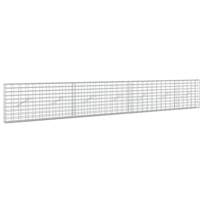 Gabion with 5 mm Wire and 5x10 cm Mesh 350x10x50 cm