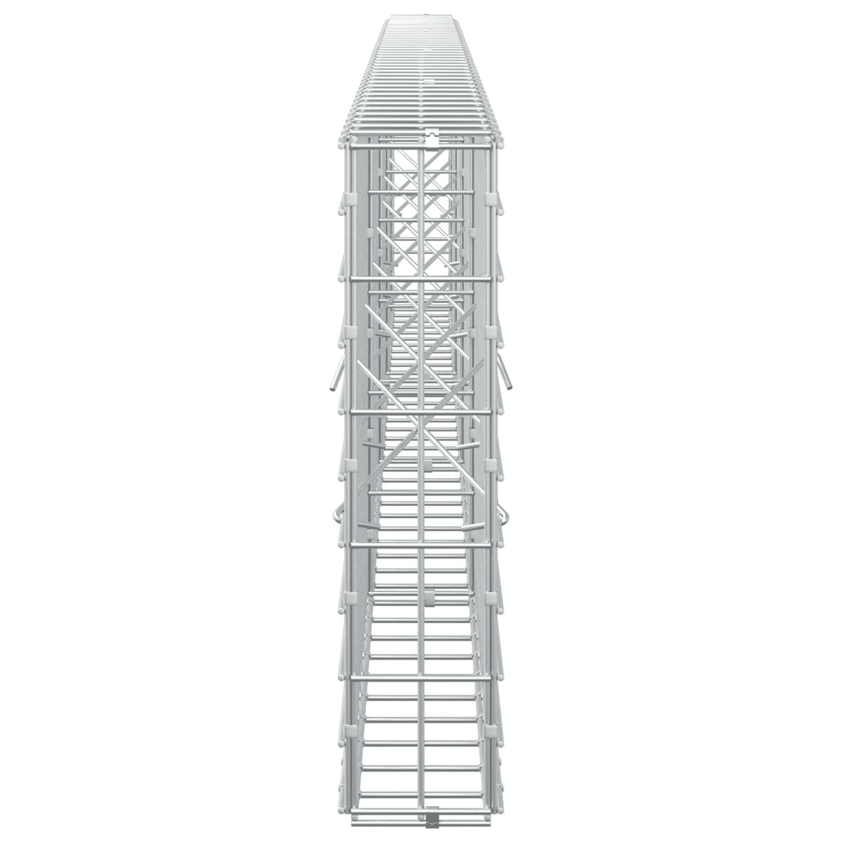 Gabion with 5 mm Wire and 5x10 cm Mesh 400x10x50 cm