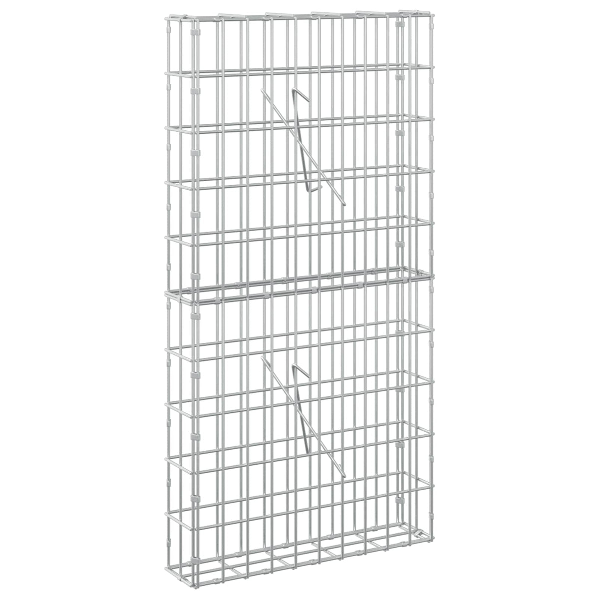 Gabion with 5 mm Wire and 5x10 cm Mesh 50x10x100 cm
