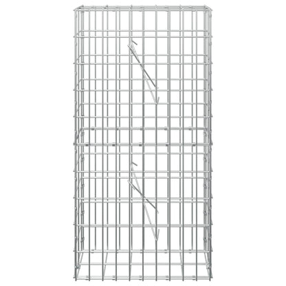 Gabion with 5 mm Wire and 5x10 cm Mesh 50x10x100 cm