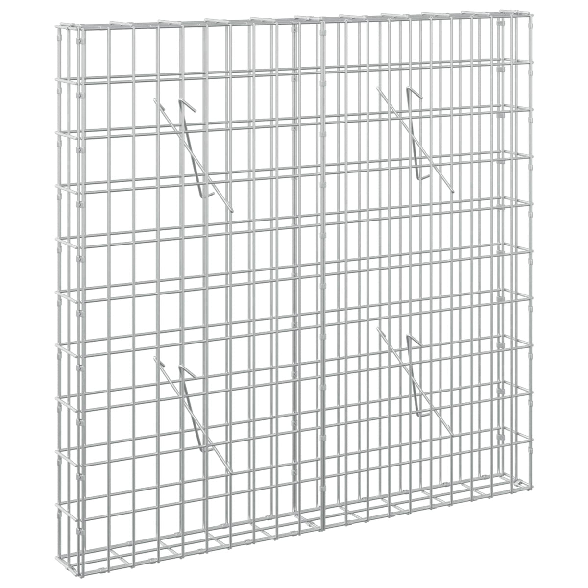 Gabion with 5 mm Wire and 5x10 cm Mesh 100x10x100 cm