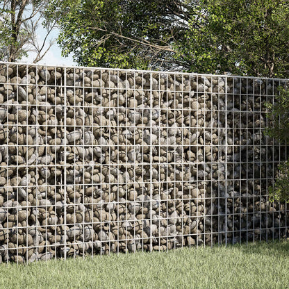Gabion with 5 mm Wire and 5x10 cm Mesh 150x10x100 cm