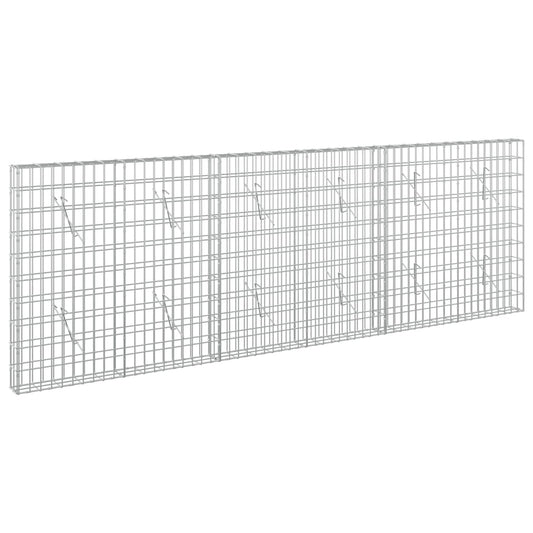 Gabion with 5 mm Wire and 5x10 cm Mesh 300x10x100 cm