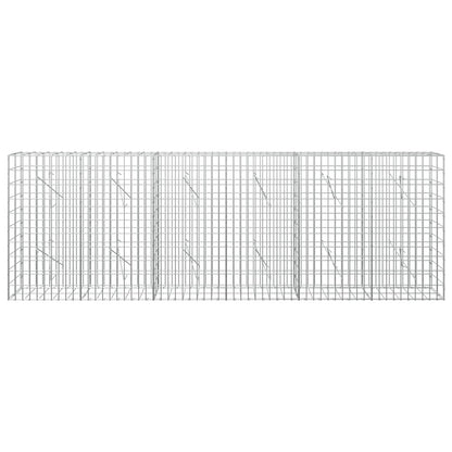 Gabion with 5 mm Wire and 5x10 cm Mesh 300x10x100 cm