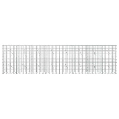 Gabion with 5 mm Wire and 5x10 cm Mesh 400x10x100 cm