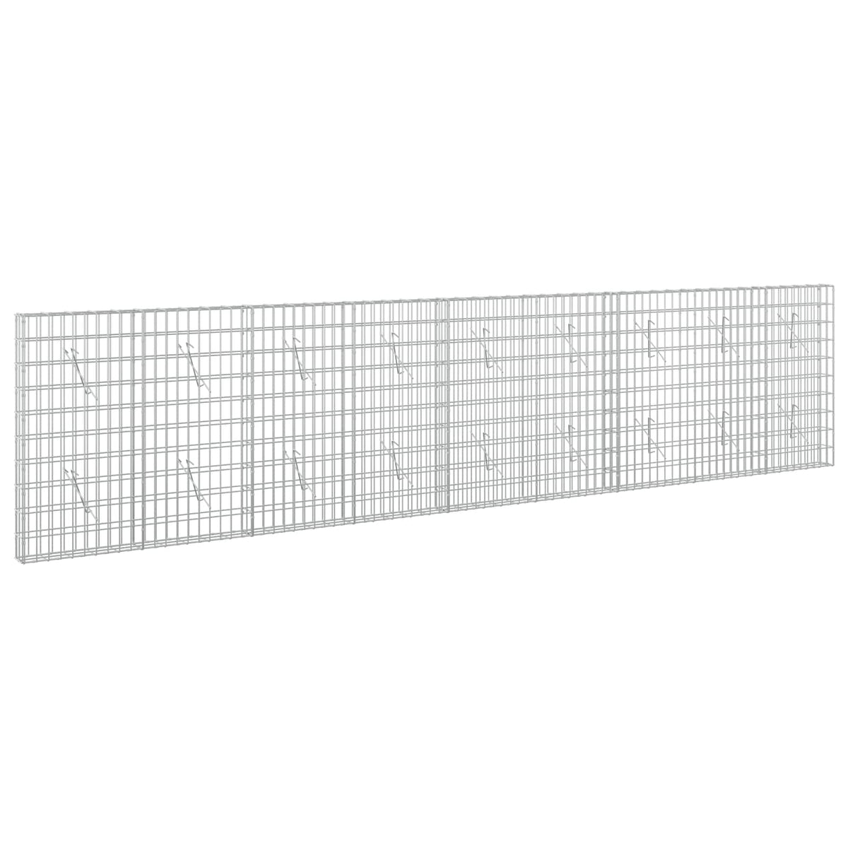 Gabion with 5 mm Wire and 5x10 cm Mesh 450x10x100 cm