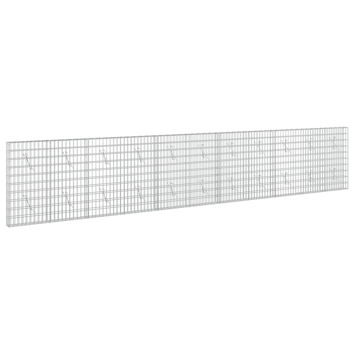 Gabion with 5 mm Wire and 5x10 cm Mesh 550x10x100 cm