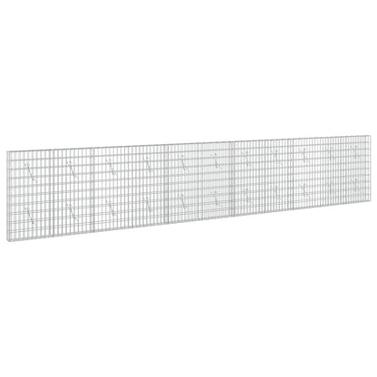 Gabion with 5 mm Wire and 5x10 cm Mesh 550x10x100 cm