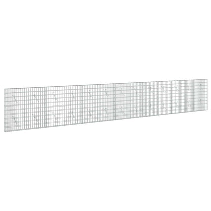 Gabion with 5 mm Wire and 5x10 cm Mesh 650x10x100 cm