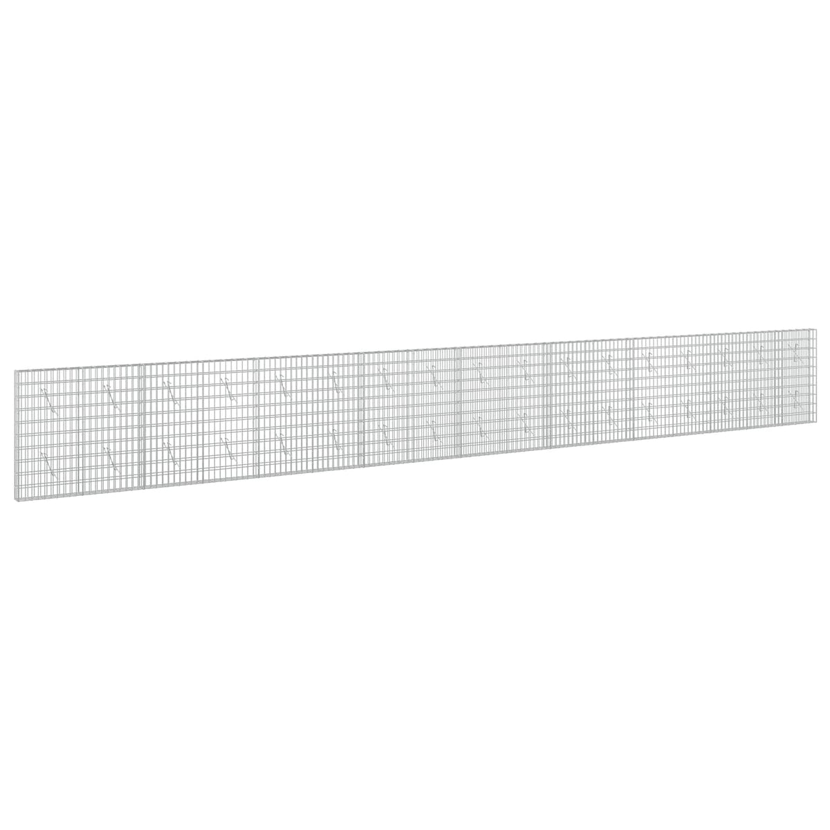 Gabion with 5 mm Wire and 5x10 cm Mesh 850x10x100 cm