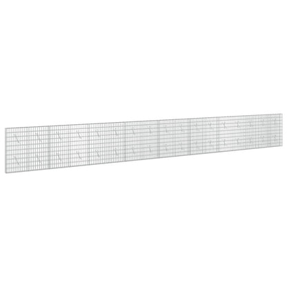 Gabion with 5 mm Wire and 5x10 cm Mesh 850x10x100 cm