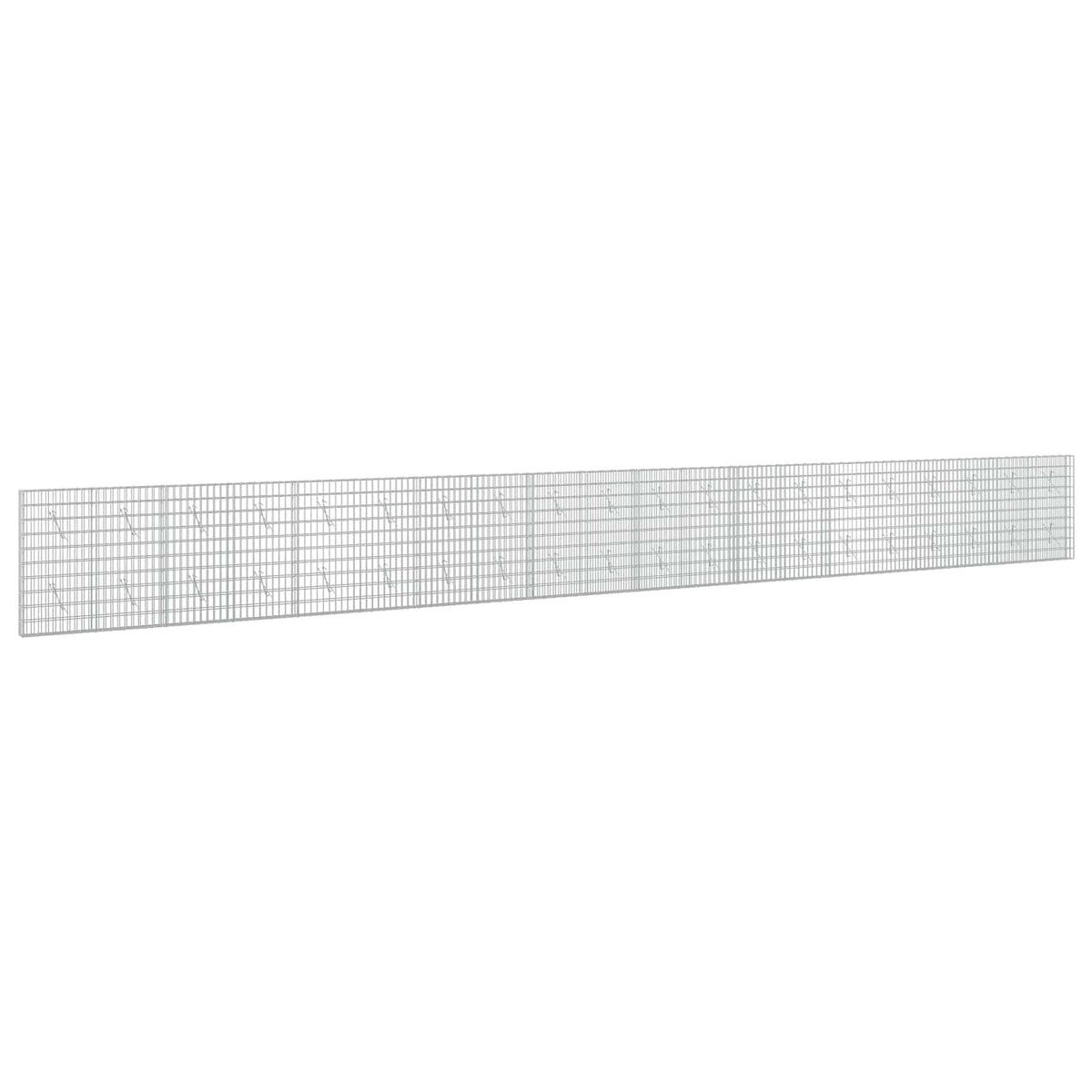 Gabion with 5 mm Wire and 5x10 cm Mesh 1000x10x100 cm