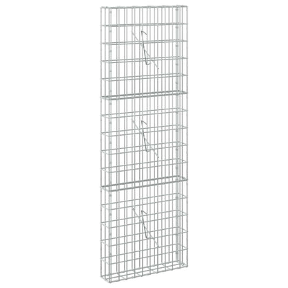 Gabion with 5 mm Wire and 5x10 cm Mesh 50x10x150 cm