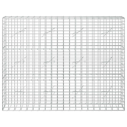Gabion with 5 mm Wire and 5x10 cm Mesh 200x10x150 cm