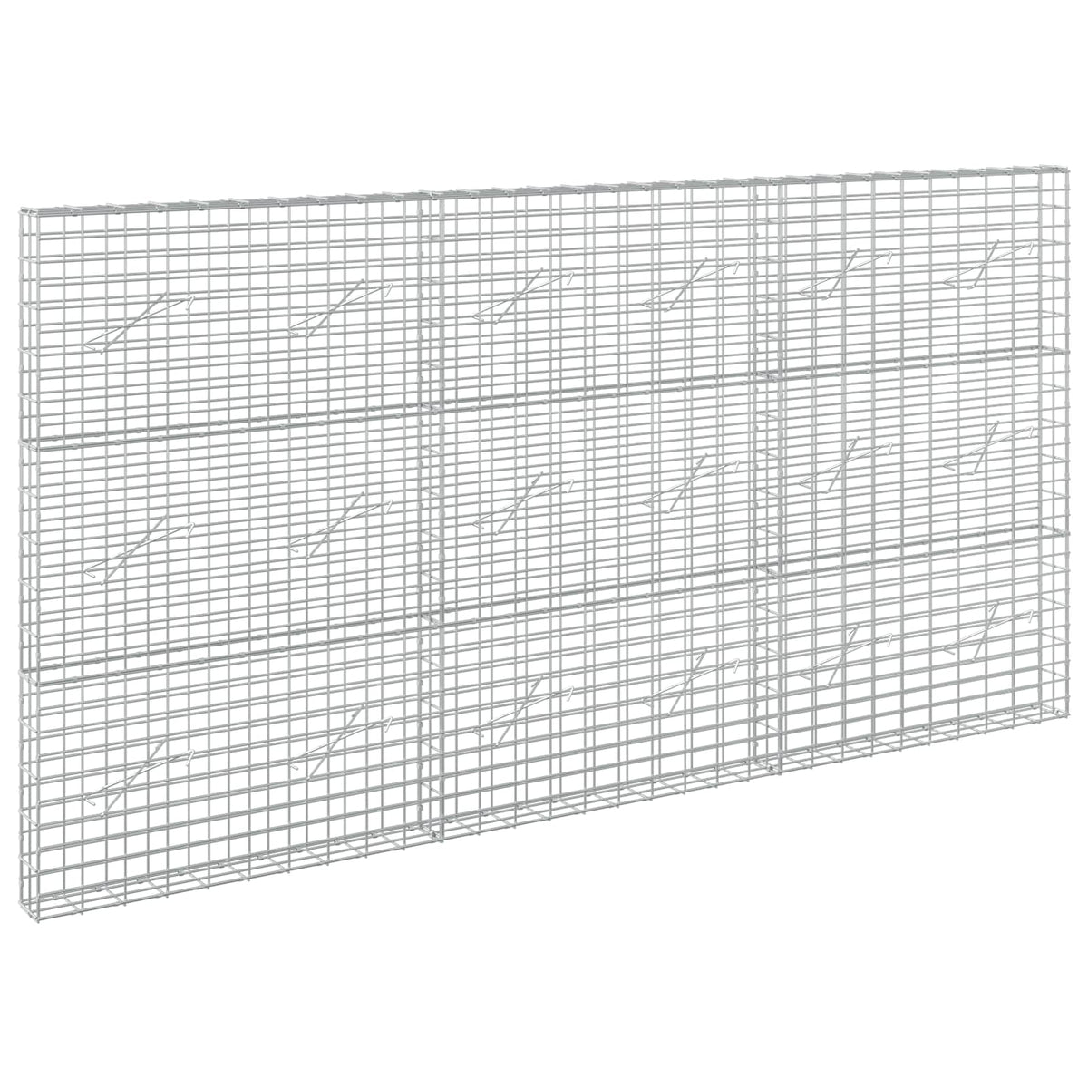 Gabion with 5 mm Wire and 5x10 cm Mesh 300x10x150 cm