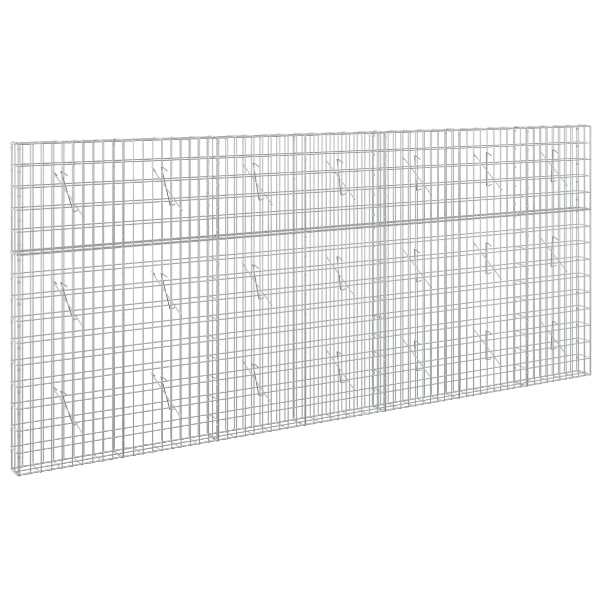 Gabion with 5 mm Wire and 5x10 cm Mesh 350x10x150 cm