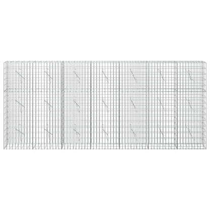 Gabion with 5 mm Wire and 5x10 cm Mesh 350x10x150 cm