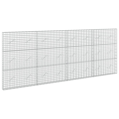 Gabion with 5 mm Wire and 5x10 cm Mesh 400x10x150 cm