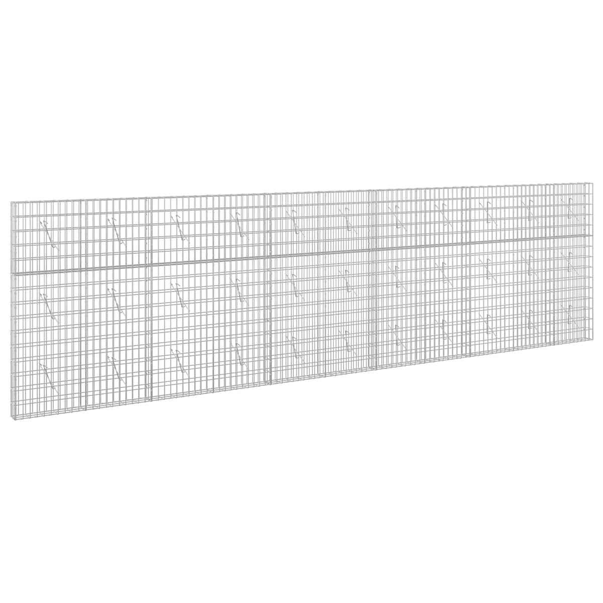 Gabion with 5 mm Wire and 5x10 cm Mesh 550x10x150 cm