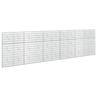 Gabion with 5 mm Wire and 5x10 cm Mesh 550x10x150 cm