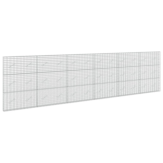 Gabion with 5 mm Wire and 5x10 cm Mesh 600x10x150 cm
