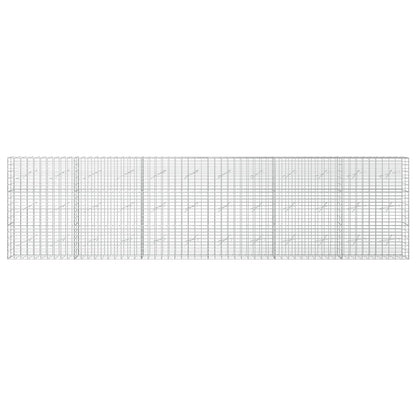 Gabion with 5 mm Wire and 5x10 cm Mesh 600x10x150 cm