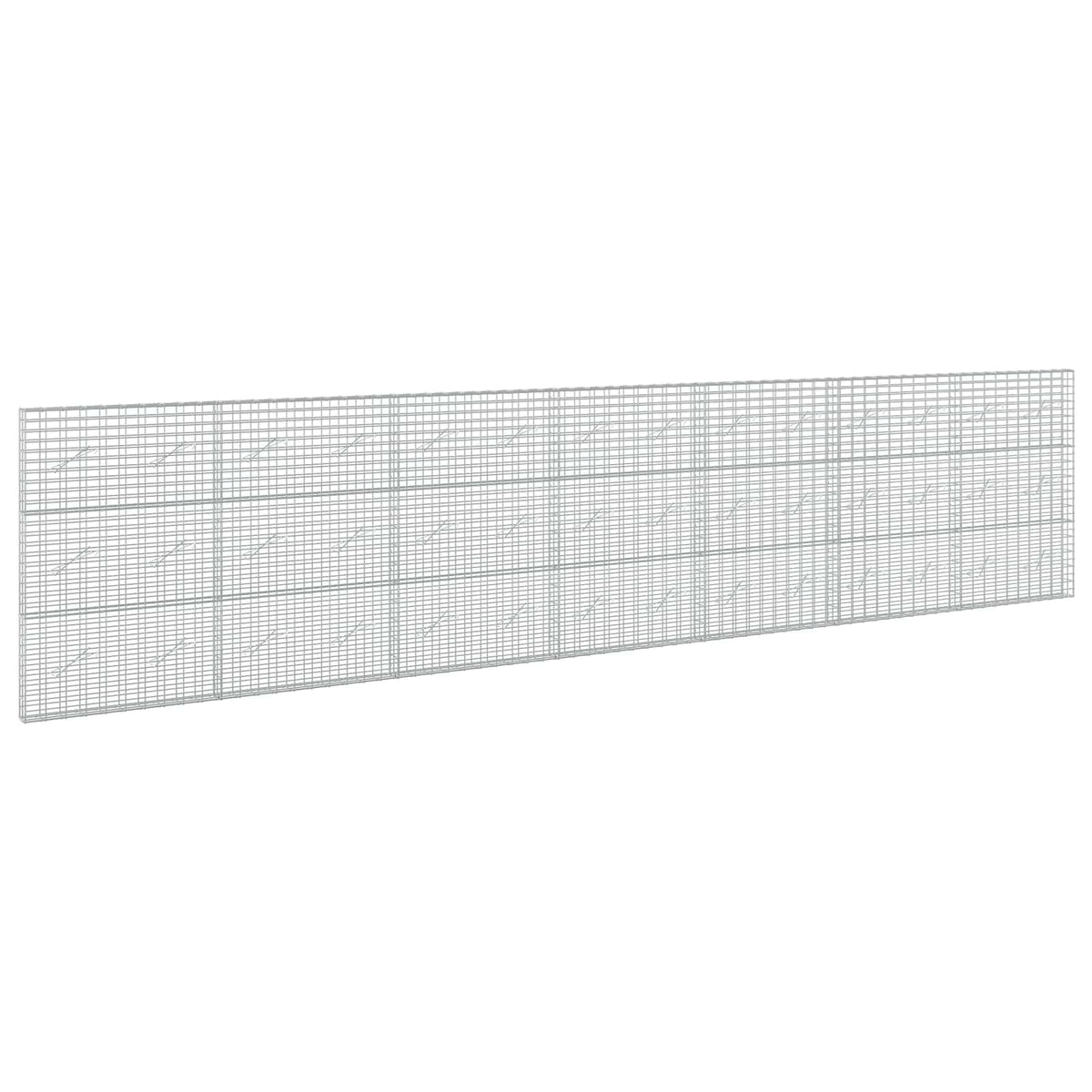 Gabion with 5 mm Wire and 5x10 cm Mesh 700x10x150 cm