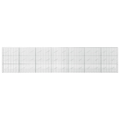 Gabion with 5 mm Wire and 5x10 cm Mesh 700x10x150 cm