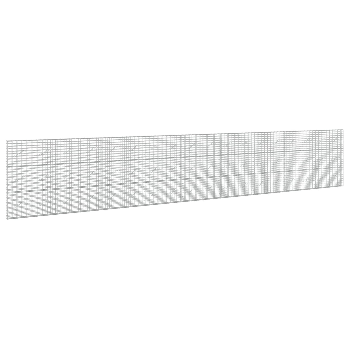 Gabion with 5 mm Wire and 5x10 cm Mesh 900x10x150 cm