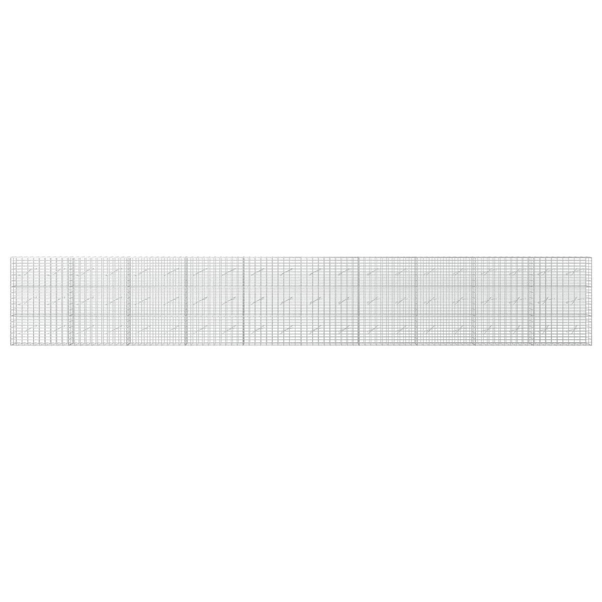 Gabion with 5 mm Wire and 5x10 cm Mesh 1000x10x150 cm