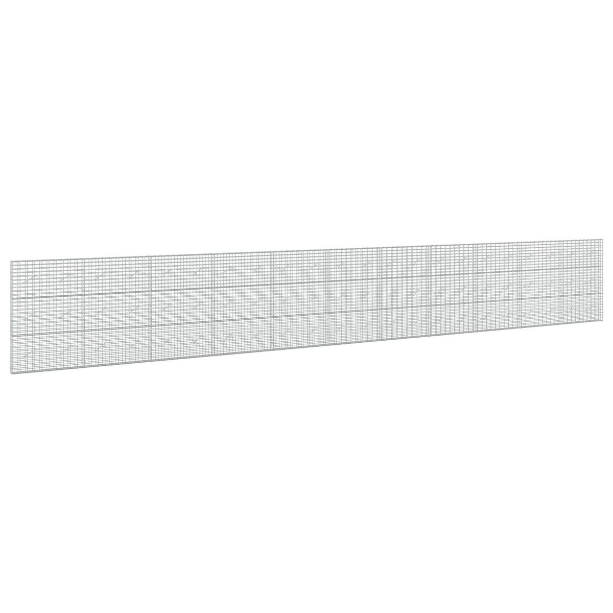 Gabion with 5 mm Wire and 5x10 cm Mesh 1100x10x150 cm